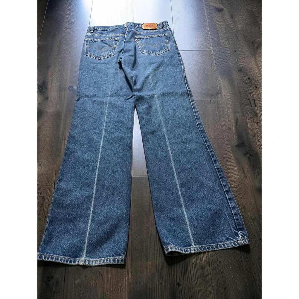 Levi's 517 Jeans Mens 36x34 Blue Boot USA Y2K Western Cowboy Vintage